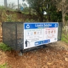 Lixeiras começam a ser instaladas no interior