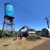Vila Santo Antônio recebe nova caixa d’água