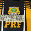 Casal é preso com 140 mil dólares irregulares