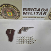 Homem é preso por porte ilegal de arma de fogo