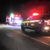 Moto colide em capincho e duas pessoas ficam feridas