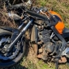 Motociclista ferido após saída de pista na BR 392
